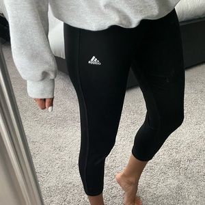 Black Adidas Cropped Leggings